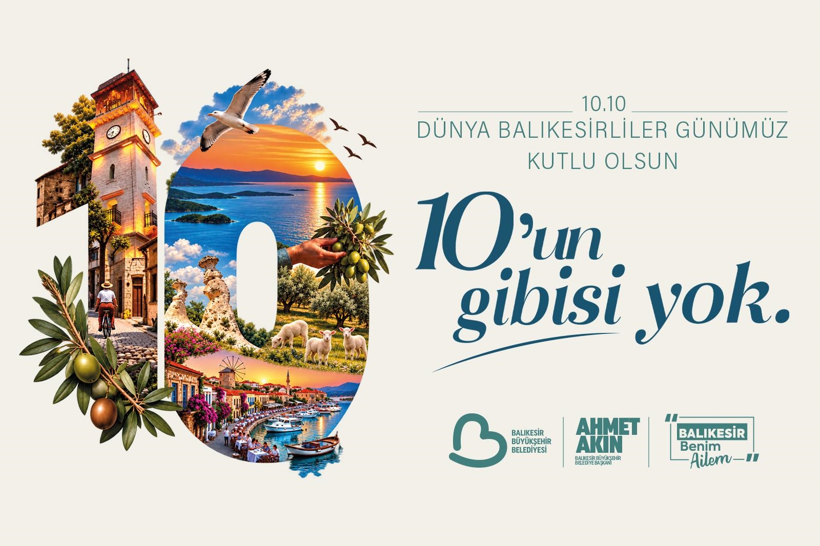 10.10 Dünya Balıkesirliler Günü Bu Yıl da Coşkuyla Kutlanacak