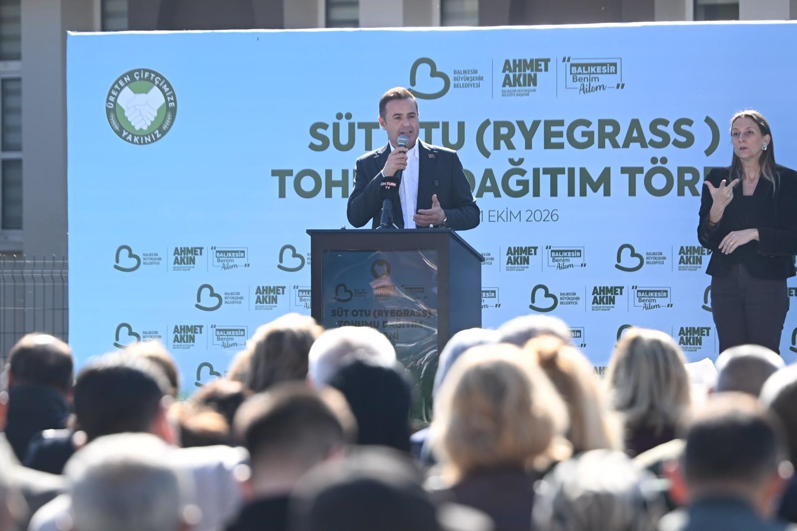 Balıkesir Büyükşehir Belediyesi’nden Çiftçiye Büyük Destek
