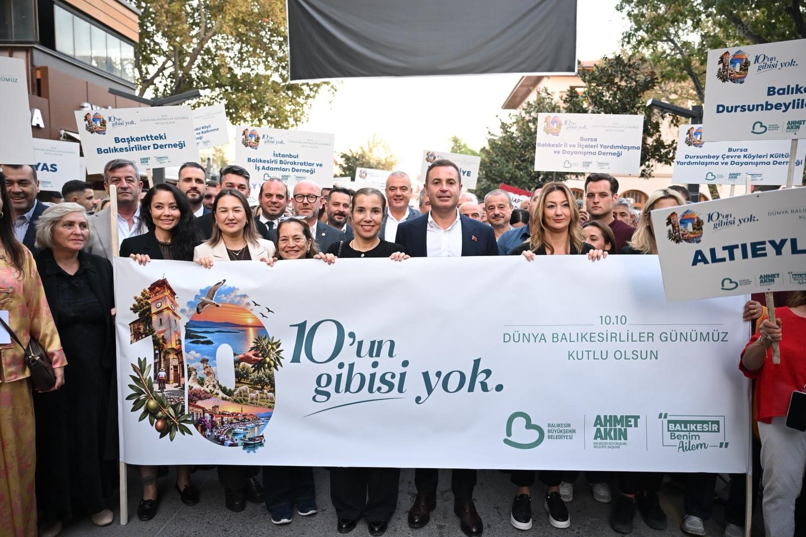 Balıkesirliler 10.10’da Tek Yürek Oldu