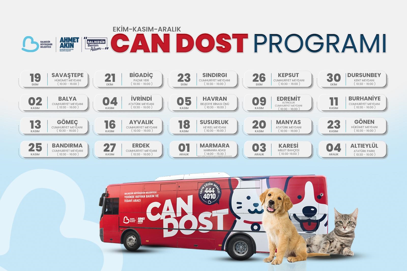 Can Dost’un Yeni Rotası Belli Oldu
