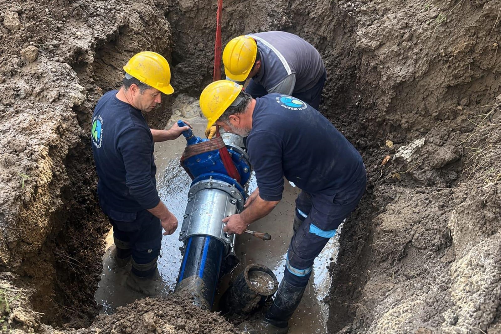 BASKİ, İvrindi Korucu’da Su Sorununu Çözmek İçin Seferber Oldu